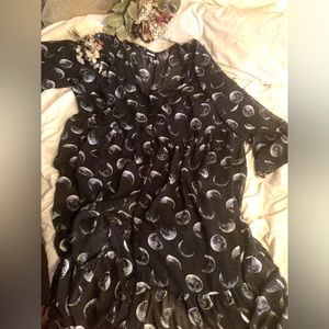 Sheer moon cover up plus size